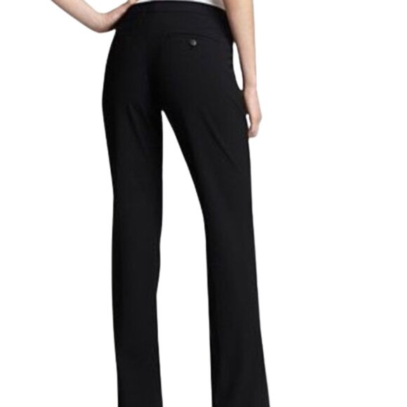 Womens Size 4 4x32 Theory Dark Charcoal Gray Rosel Wool Blend Dress Pants - Picture 2 of 5